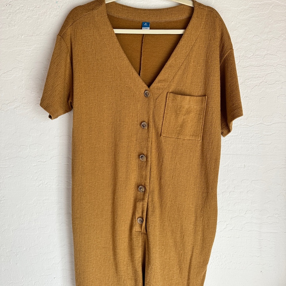 Old Navy Romper Button up Romper